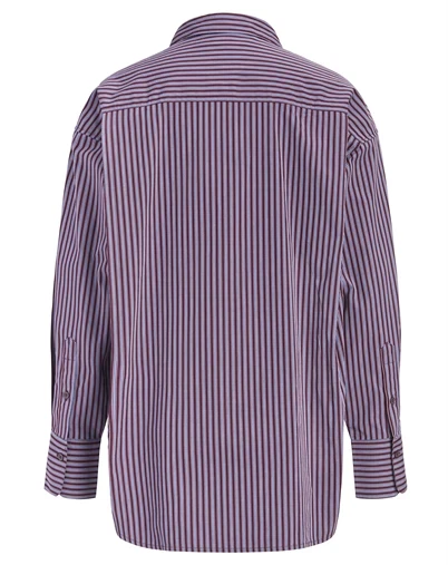 JJXX - JXJamie Relaxed Poplin Skjorte - Winetasting